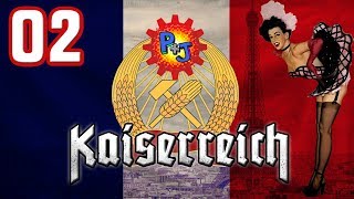 Lets Play Hearts of Iron 4  HOI4 Kaiserreich Mod Gameplay  Commune of France Part 2 [upl. by Ahkeber]