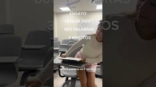 ensayo de TAYLOR en 3 MINUTOS inteligenciaartificial ai ia [upl. by Gariepy]