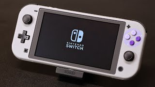 Nintendo Switch Lite Shell Replacement  Custom SNES Housing Swap  Nintendo Restoration [upl. by Anitsirhk]