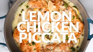 Creamy Lemon Chicken Piccata [upl. by Aro]