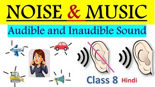 Audible and Inaudible sound class 8  Characteristics of Sound  Major Causes of Noise Pollution [upl. by Pentheam796]