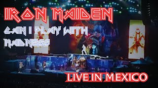 Iron maiden  Can I Play With Madness Live in Mexico 2024 [upl. by Emiline]