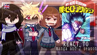 Class 1A react to Future Deku  Season 7  MANGA SPOILERS  Izuku Midoriya  MHA  BNHA  Gacha Club [upl. by Leddy]