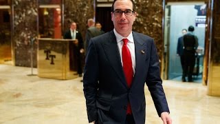 Trump Picks Establishment Banker For Treasury Secretary [upl. by Goddord743]