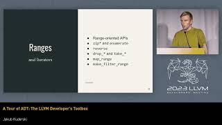 2023 LLVM Dev Mtg  A Tour of ADT  the LLVM Developers Toolbox [upl. by Eizeerb]