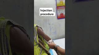 Injection Rabies immunoglobulin shortsviral youtubeshorts injection antirabiesvaccine patient [upl. by Brass]