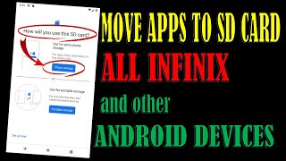 🔴Move Apps to SD CARDMEMORY CARD Expand Your Phone Storage to Download more APPS [upl. by Zined]