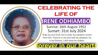 Celebrating the life of Irene Odhiambo Samuel [upl. by Devlen]