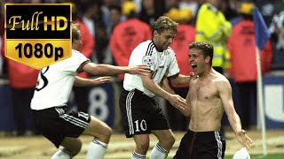 Czech Republic  Germany EURO 1996 Final  Highlights FULL HD 60 fps [upl. by Kenny]