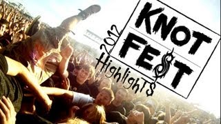 Knotfest Somerset WI 2012 highlights [upl. by Opiuuk]