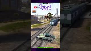 BatChat 25t Roland  КОЛОБАНОВ 1vs4  Roland tanksblitz shorts вооруженныйблиц [upl. by Kcam]