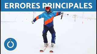 ERRORES más comunes de PRINCIPIANTES en ESQUÍ ⛷ [upl. by Noram]