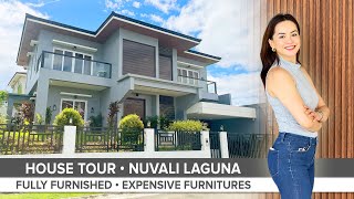 House Tour 118 • Touring this Fully Furnished House in Nuvali [upl. by Lihkin]