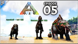 ARK ALPHAS amp SUPER High Level ARK Dino Tames  Lets Play ARK Survival Evolved The Island [upl. by Fabri]