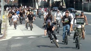 BMX In The Streets Of Los Angeles  The Street Series 2016 [upl. by Bensky]