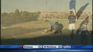 Riaan Viljoen 62m penalty vs Western Province in 2008 [upl. by Luckett]