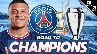 ROAD TO CHAMPIONS CON IL PSG EPISODIO DECISIVO DELLA SERIE FIFA 23 CARRIERA ALLENATORE PSG EP21 [upl. by Deming]