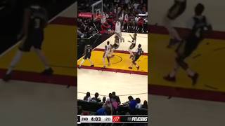 Terry Rozier III throws an Alley to Bam Adebayomiamiheat nba miami basketball lebronjames mia [upl. by Seyer]