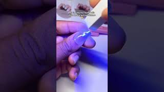 New nail stickers with uv light nails sticker nailart frenchnails [upl. by Cochrane899]