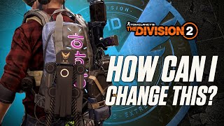 The Division 2 Memento amp NinjaBike Exotic Backpack How To Change The Appearance amp BEST WAY TO FARM [upl. by Nnair]