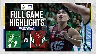 DLSU vs UP  FULL GAME HIGHLIGHTS  UAAP SEASON 87 MEN’S BASKETBALL FINALS  DEC 8 2024 [upl. by Roque]