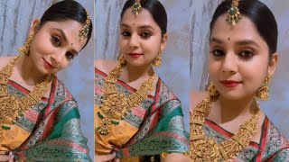 Guppedantha manasu serial fame Vasundhara latest video [upl. by Beesley162]