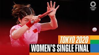 Chen Meng 🇨🇳 vs Yingsha Sun 🇨🇳  Womens Singles Table Tennis 🏓 Gold Medal Match  Tokyo Replays [upl. by Sotnas]