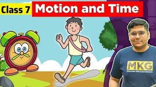 Physics Motion and Time Part 1 Motion amp Examples Class 7 VII [upl. by Eimarrej]