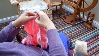 Knitting Much Faster English Method [upl. by Sadira]