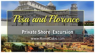 PISA and FLORENCE Shore Excursion from Livorno and La Spezia Cruise Ports [upl. by Baxy489]