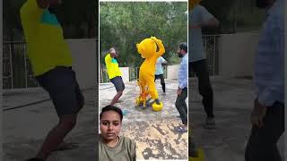 Teddy k piche kaun lg gya funny comedy teddy shortsviral shortvideos comedy comedymovies [upl. by Shirk]