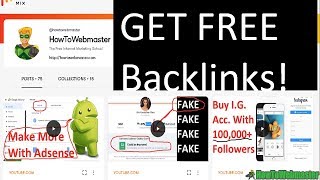 How to Build Backlinks to Your Youtube Videos EASILY FREE [upl. by Htiekel]