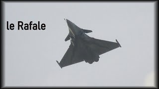 LE RAFALE  DEMONSTRATION  Meeting aérien Roanne 2023 [upl. by Ysus]