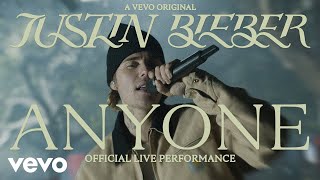 Justin Bieber  Anyone Official Live Performance  Vevo [upl. by Reese]