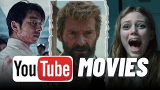 Top 10 FREE MOVIES on Youtube 🔥 [upl. by Sillyrama]