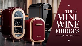 Top 5 Best Mini Wine Fridges Review In 2024 [upl. by Derward]