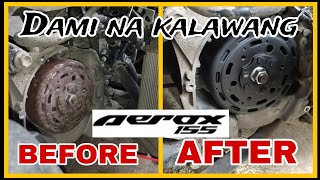 Aerox V1 STATOR Cleaning amp MAGNETO Repaint  5 years bago nabuksan  Do It Yourself  TUTORIAL [upl. by Damian130]