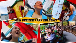 MEIN FREIZEITPARK ERLEBNIS 🎢 ACHTERBAHNEN SPAẞ mit MEGA ACTION amp FUN mit BABYBOY [upl. by Jessee]