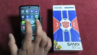 How to set App lock in Tecno spark 30c 5G  Tecno me App lock kaise lagaye [upl. by Adnilemre]