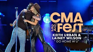 Keith Urban with Lainey Wilson – “GO HOME W U”  CMA Fest 2024 [upl. by Niamreg601]