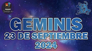 HORÓSCOPO DE HOY  GÉMINIS  23 DE SEPTIEMBRE DE 2024  HORÓSCOPO 365  HORÓSCOPO DIARIO [upl. by Nima957]