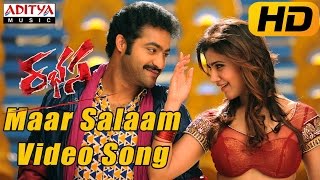 Maar Salaam Full Video Song  Rabhasa Video Songs  Jr Ntr Samantha Pranitha [upl. by Virgy]