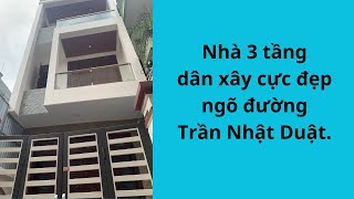 TÍN ĐỒ NHÀ DÂN XÂY BƠI HẾT VÀO ĐÂY NHÉ Nhà 3 tầng ngõ Trần Nhật Duật Tp Nam Định [upl. by Hobard600]