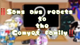 Sans aus react to Comyet familyGacha clubPart 55My auRead the descGachakyo [upl. by Eeroc]