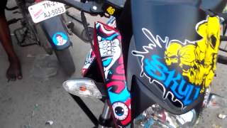 BIKE STICKERING [upl. by Jehovah]