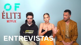 Élite temporada 3 entrevista a Itzan Escamilla Ester Expósito y Sergio Momo [upl. by Arnst]