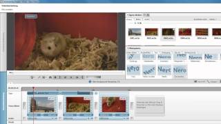 ExpressBearbeitung in Nero Video Storyboards einfache Bearbeitungsfunktionen und Texteffekte [upl. by Roi]