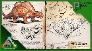 Ark Basics Morellatops  ONE OF THE BEST BEGINNER TAMES  EVERYTHING YOU NEED TO KNOW [upl. by Anahs224]