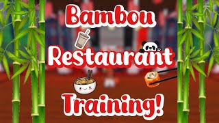 Bambou Restaurant Training 2  MR POV [upl. by Huai]