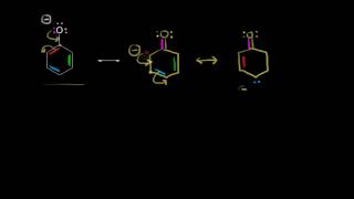 Resonance structures for benzene and the phenoxide anion  Organic chemistry  Khan Academy [upl. by Halie885]